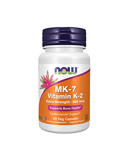Now Foods Witamina K-2 Mk-7 300 mcg Kapsułki, 60 sztuk