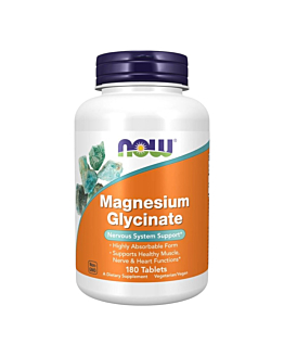 Now Foods Magnesium Glycinate Kapsułki, 180 sztuk
