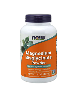 Now Foods Magnesium Bisglycinate Powder Proszek do rozpuszczania, 227 g