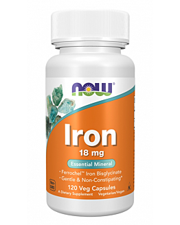 Now Foods Iron 18mg 120 szt.