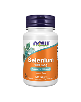 Now Foods Selenium 100 mcg Kapsułki, 100 sztuk