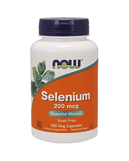 Now Foods Selenium 200 mcg Kapsułki