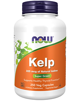 Now Foods Kelp 325 mcg kapsułki 250 szt.