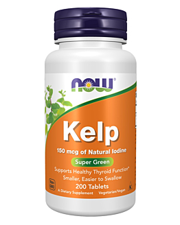 Now Foods Kelp 150 mcg tabletki 200 szt.