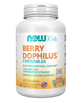 Now Foods BerryDophilus Kids 2 Billion 120 szt.