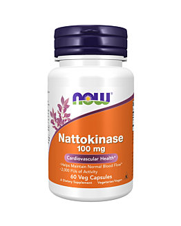 Now Foods Nattokinase 100 mg Kapsułki, 60 sztuk