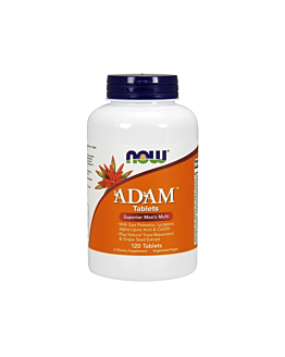 Now Foods Adam Multi-Vitamin for Men, 120 Tabletek