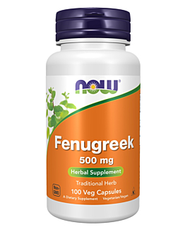 Now Foods Fengugreek 500 mg, kozieradka, kapsułki 100 szt.