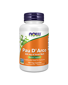 Now Foods Pau D'Arco Kapsułki, 100 sztuk