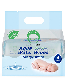 Luna Bambini Aqua Water Wipes Salviettine umidificate 180 pz
