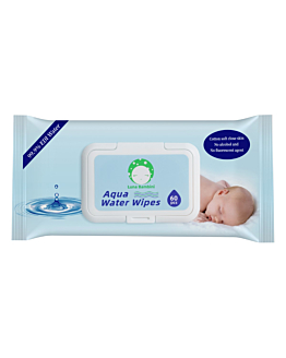 Luna Bambini Aqua Water Wipes Salviettine umidificate 60 pz