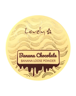 Lovely Banana Chocolate Loose Powder bananowo-czekoladowy puder sypki do twarzy, 8g
