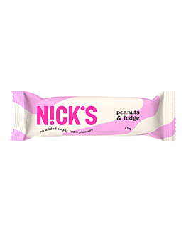 NICKs Peanut nFudge Baton z Orzeszkami Ziemnymi w Czekoladzie Mlecznej
