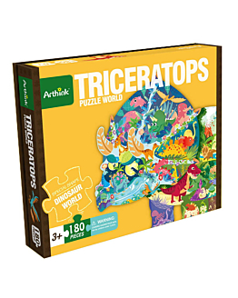 Habarri Puzzle edukacyjne - DINOZAUR TRICERATOPS - 180 szt