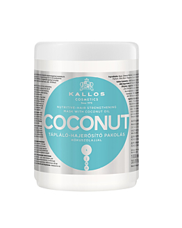 Kallos KJMN Coconut Nutritive-Hair Strengthening Mask odżywczo-wzmacniająca maska do włosów, 1000ml