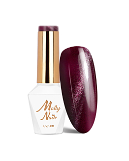 MollyNails Reds Cat Eye Red Lakier Hybrydowy UV LED Nr 233 8 g