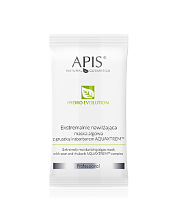 APIS Hydro Evolution ekstremalnie nawilżająca maska algowa z gruszką i rabarbarem AQUAXTREM™, 20g