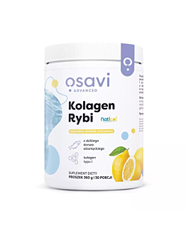 Osavi Kolagen Rybi NatiCol z Dzikiego Dorsza 360 g o smaku cytrynowym