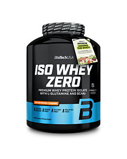 BioTech USA Iso Whey 1816 g lactose reduced o smaku słony karmel