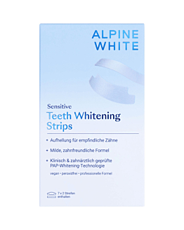 Alpine White Whitening Strips sensitive, 14 szt.