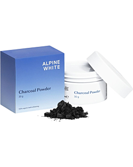 Alpine White Charcoal Proszek do wybielania zębów