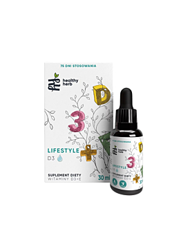Healthy Herb Witamina D3 + E Lifestyle 4000UI w kroplach
