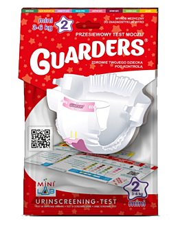 Guarders Mini Lab Zestaw Mini 3-6 Kg 2 Karty do Badania + Pieluszka Diagnostyczna