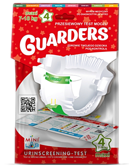 Guarders Mini Lab Zestaw Maxi 7-18 Kg 2 Karty do Badania + Pieluszka Diagnostyczna