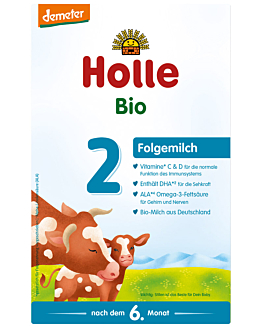 Holle Bio Mleko 2. następne od 6 m-ca życia
