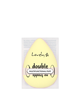 Lovely Double No Trouble Multifunctional Puff wielofunkcyjny puszek do produktów sypkich i kremowych