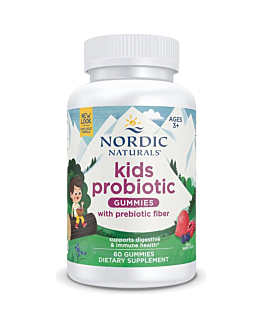 Nordic Naturals Probiotic Gummies Kids Merry Berry Punch, Żelki o smaku owoców leśnych