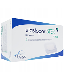 Zarys Plaster Opatrunek Elastopor STERIL 6x10 cm, 50 szt.