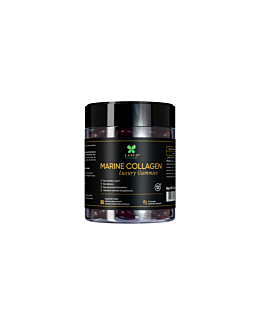 Lanco Nutritions Marine Collagen Luxury Gummies - Smak Owoce Leśne - Hydrolizowany kolagen rybi - 60 żelek pektynowych