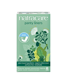 Natracare Bio Wkładki higieniczne, mini 30 szt.