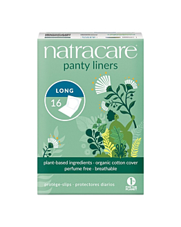 Natracare Bio Wkładki higieniczne, long 16 szt.