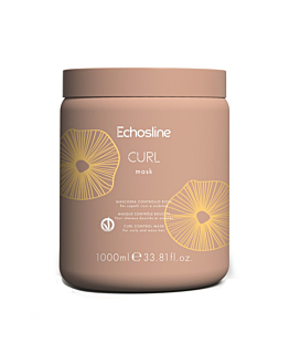 ECHOSLINE Curl maska do włosów kręconych i falowanych, 1000ml