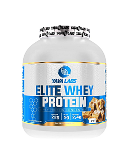 Yava Labs Elite Whey Protein Białko serwatkowe smak słony karmel