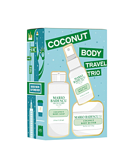 Mario Badescu Coconut Body Travel Trio Zestaw: mydło w płynie + olejek do ciała + masło do ciała