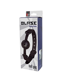 Dream Toys Blaze Ball Gag oddychający knebel Black