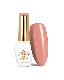 MollyNails Delicate Woman My Morning Hot Cacao Lakier Hybrydowy UV LED Nr 60 8 g