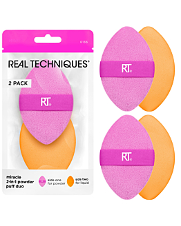 Real Techniques Puszek do pudru Powder Puff 2szt