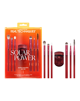 Real Techniques Zestaw pędzli Solar Power Molten Metallic Eye Set