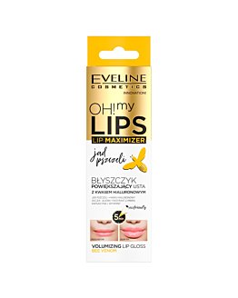 Eveline Oh My Lips! Błyszczyk powiększający usta z jadem pszczelim