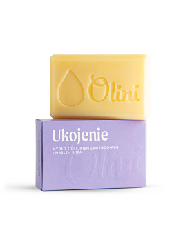Olini Mydło Ukojenie z olejkiem lawendowym i masłem shea 90 g