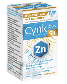 WegaFarm Cynk Plus SR 60 kapsułek