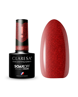 Claresa Soak Off UV/LED Kiss Me! lakier hybrydowy 7, 5g