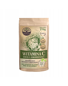Skarby Gai Naturalna Witamina C Kwas L-askorbinowy z kapusty 270 g