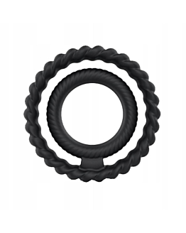 Marc Dorcel Dual Ring podwójny pierścień na penisa