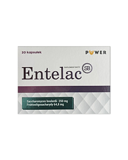 Puwer Entelac SB 20 kapsułek