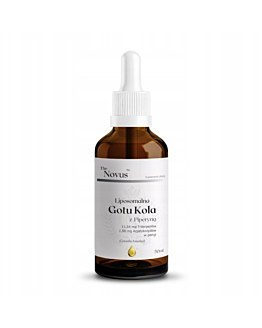 The Novus Liposomalna Gotu kola z Piperyną krople 50 ml